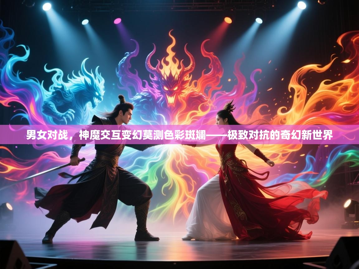 男女对战，神魔交互变幻莫测色彩斑斓——极致对抗的奇幻新世界  第2张