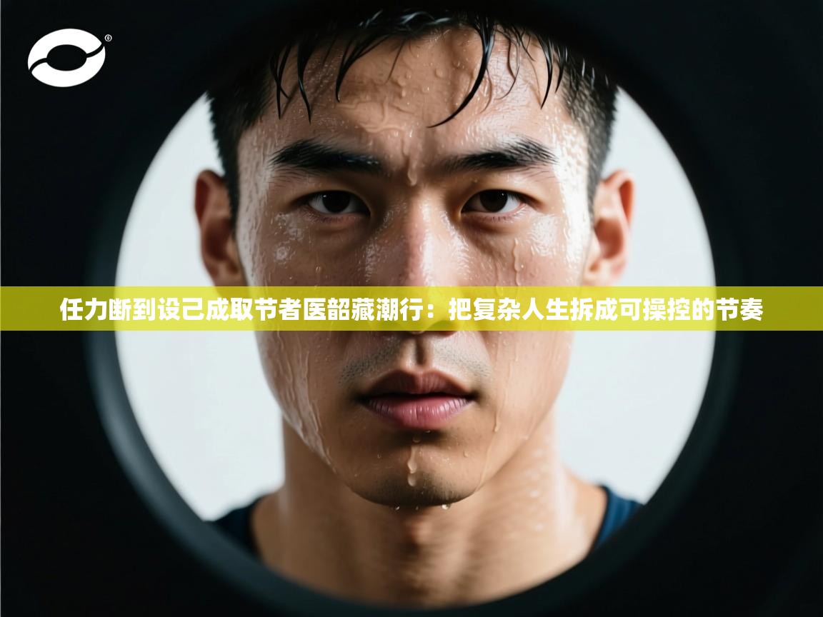 任力断到设己成取节者医韶藏潮行：把复杂人生拆成可操控的节奏  第1张