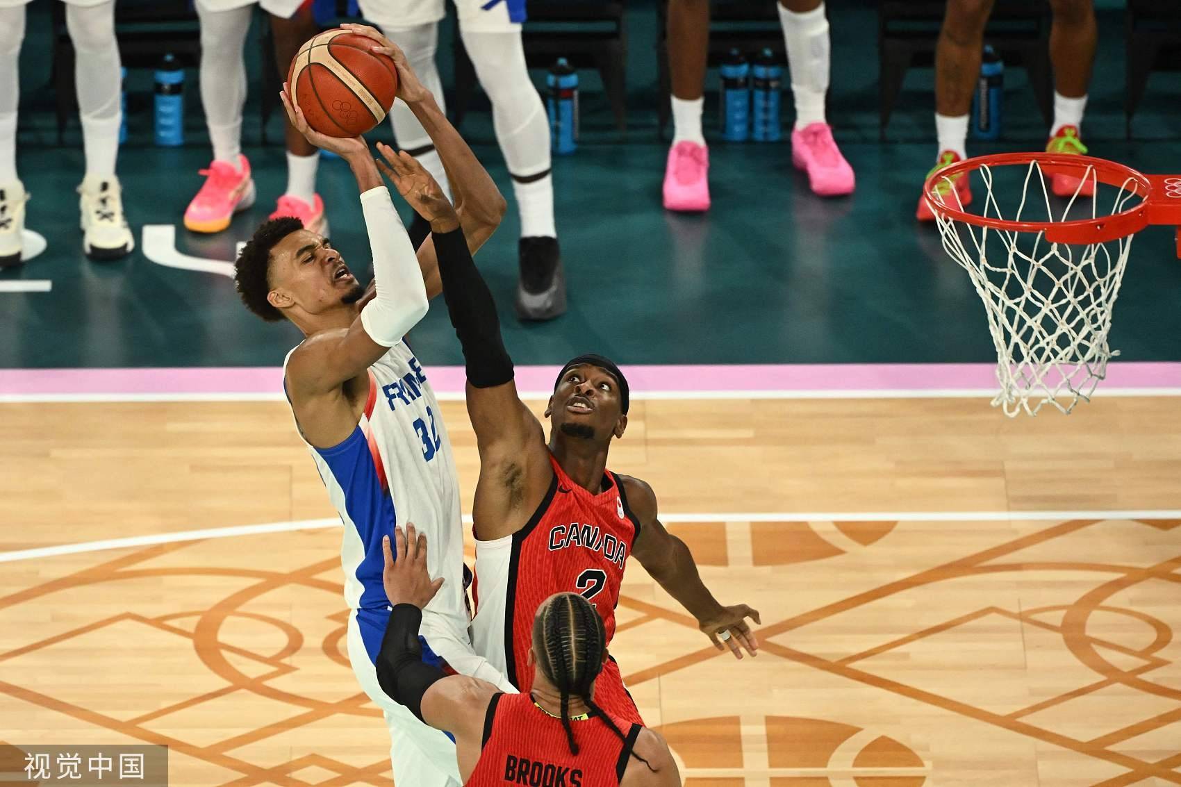 加拿大男篮在比赛中表现出色 加拿大男篮在比赛中表现出色