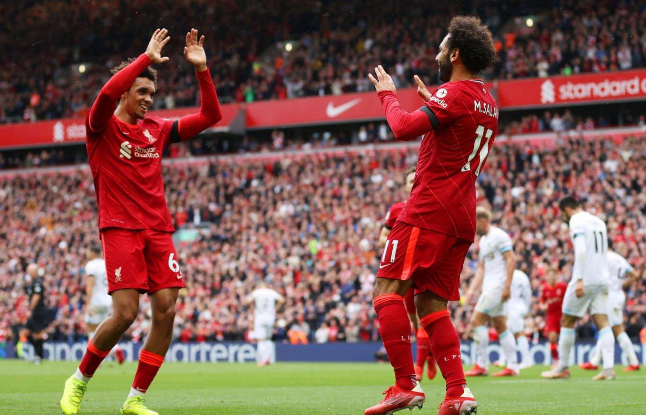 利物浦大胜沃特福德,缓解危机 利物浦大胜沃特福德,缓解危机